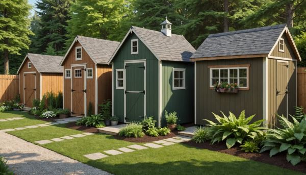 Abri de jardin : variété, qualité et durabilité assurées