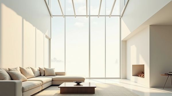 Améliorez votre intérieur avec une verrière blanche design